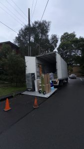 Professional furniture movers Sydney handling household furniture