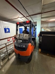 Warehouse relocation